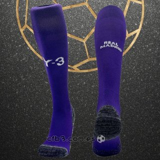 Calcetines Real Madrid Y-3 2024 Purpura