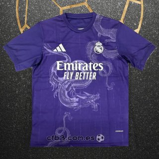 Tailandia Camiseta Real Madrid Dragon 24-25 Purpura