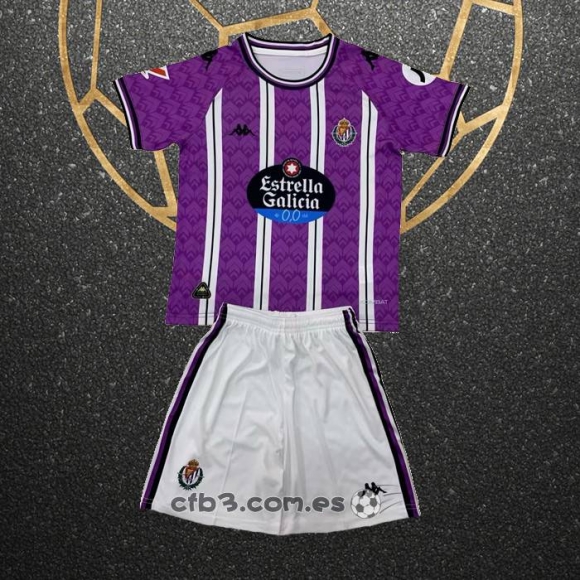 Camiseta Real Valladolid Primera Nino 24-25