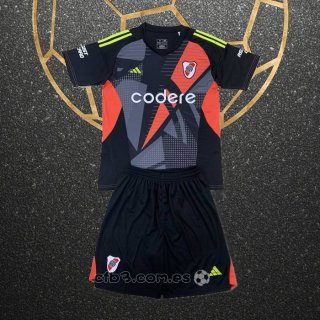 Camiseta River Portero Segunda Nino 2024