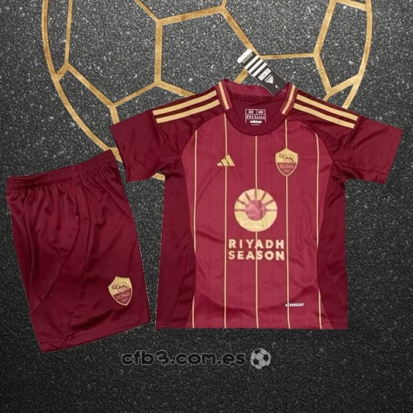 Camiseta Roma Primera Nino 24-25