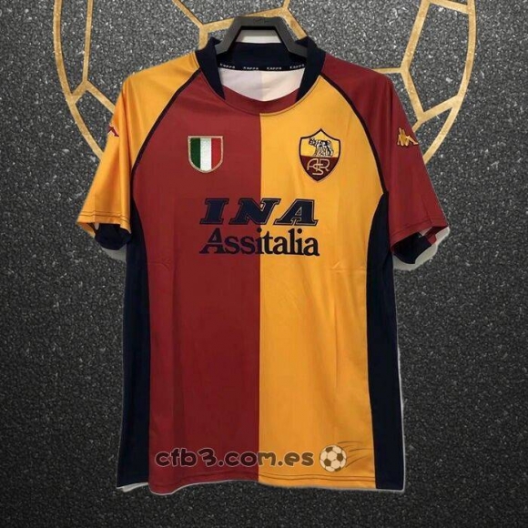 Retro Camiseta Roma Primera 2000-2001