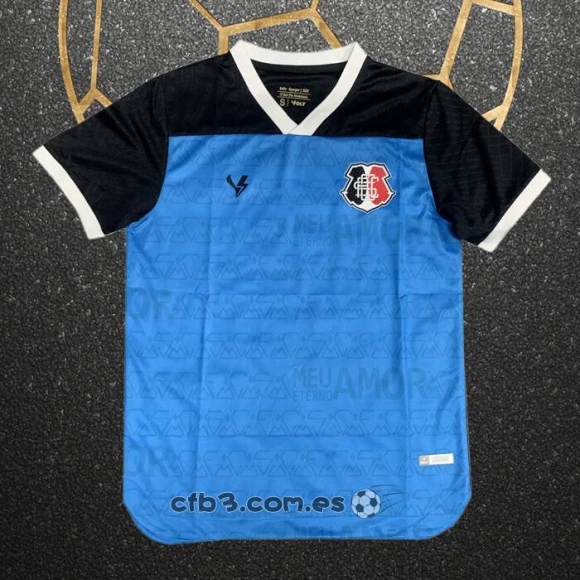 Tailandia Camiseta Santa Cruz Portero 2023 Azul