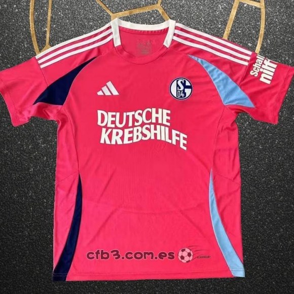 Tailandia Camiseta Schalke 04 Portero Pink October 24-25