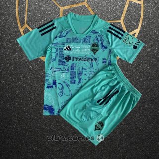 Camiseta Seattle Sounders One Planet Nino 2023