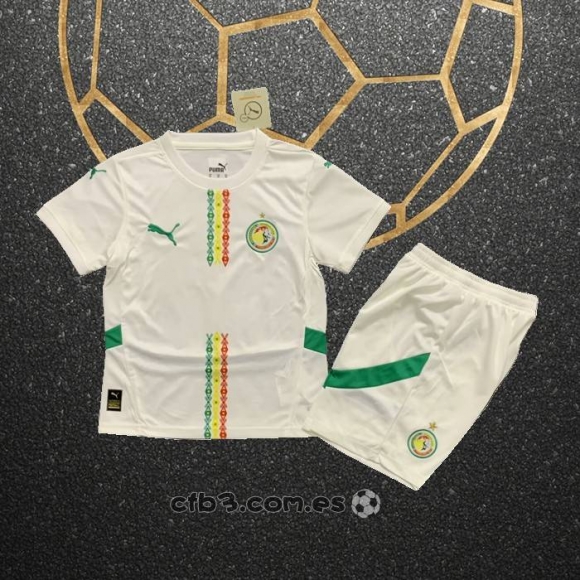 Camiseta Senegal Primera Nino 2025