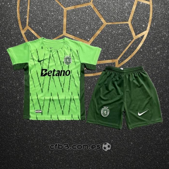 Camiseta Sporting Tercera Nino 24-25