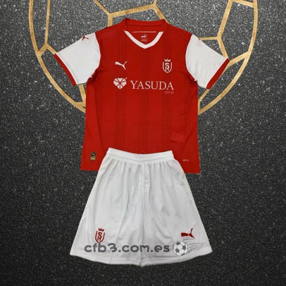 Camiseta Stade de Reims Primera Nino 24-25