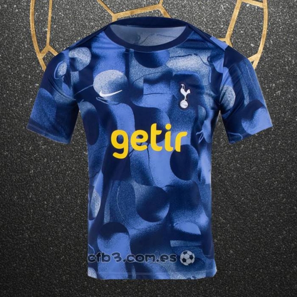 Camiseta Pre Partido del Tottenham Hotspur 2024 Azul