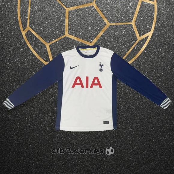 Camiseta Tottenham Hotspur Primera Manga Larga 24-25