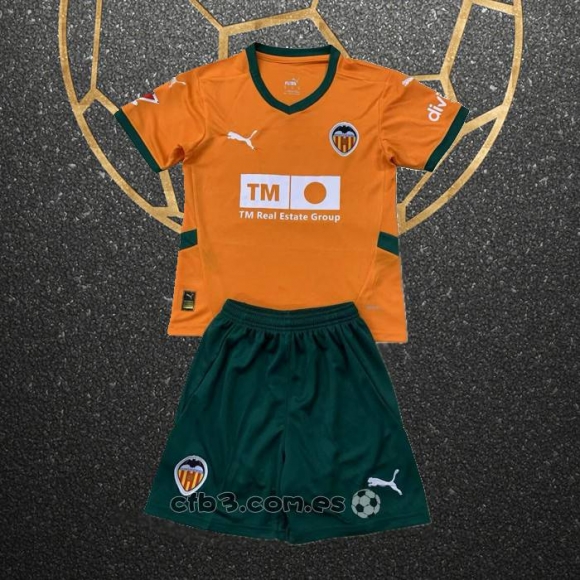 Camiseta Valencia Tercera Nino 24-25