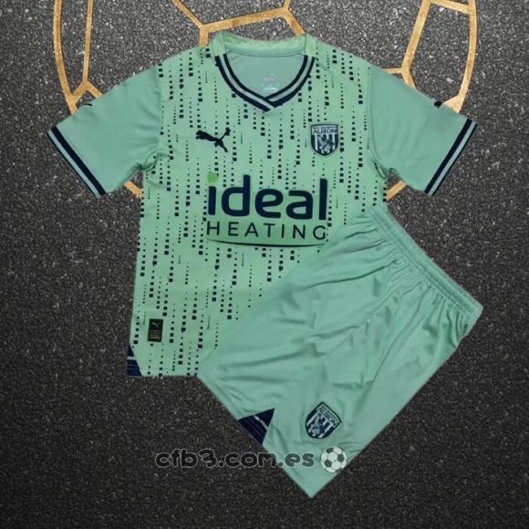 Camiseta West Bromwich Albion Segunda Nino 23-24