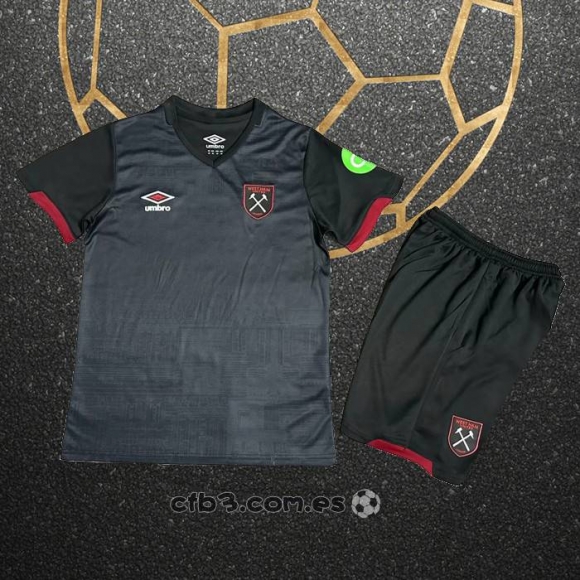 Camiseta West Ham Segunda Nino 24-25