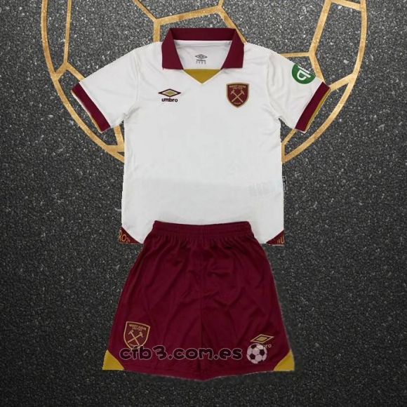 Camiseta West Ham Tercera Nino 24-25